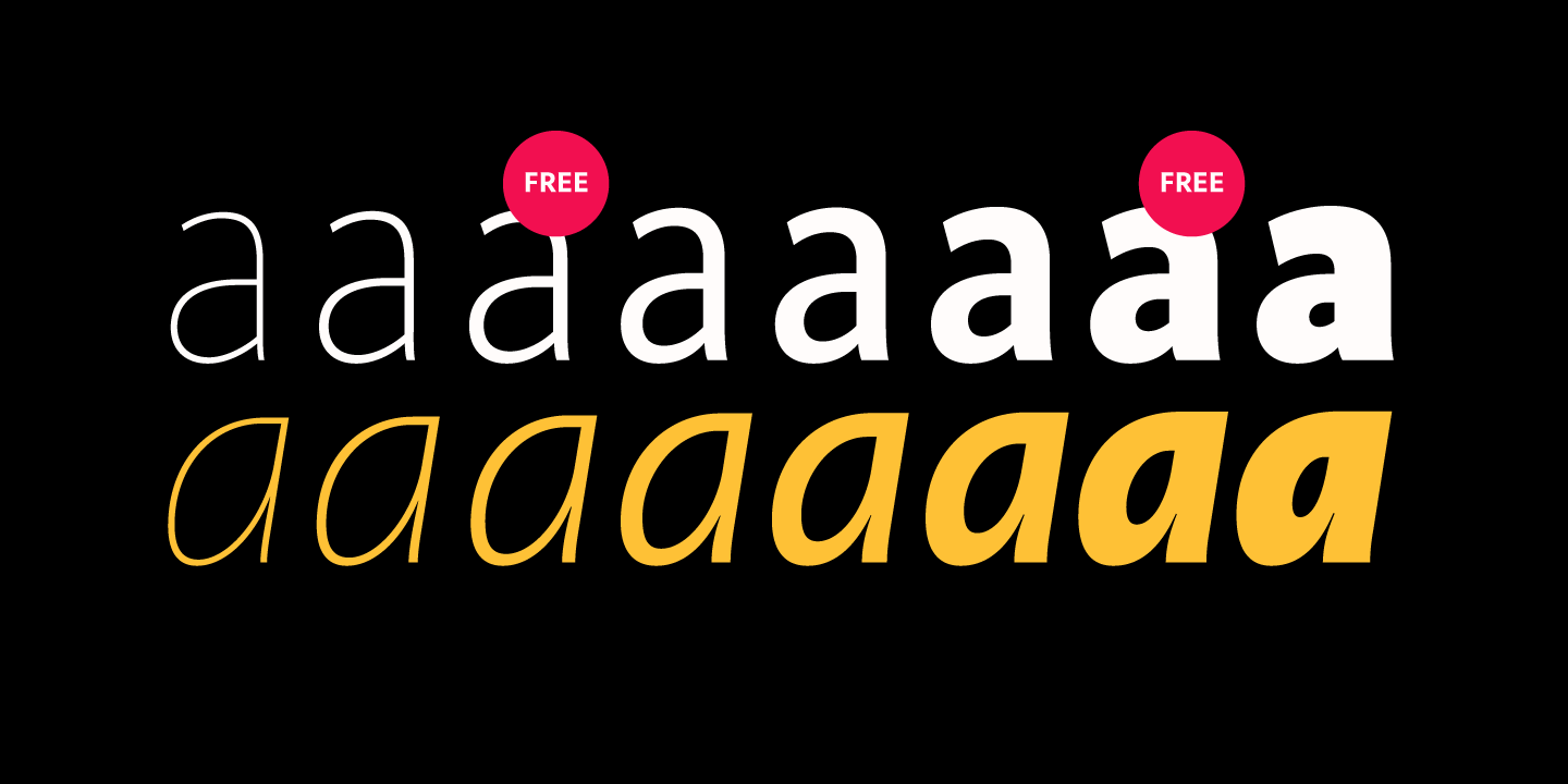 Beispiel einer Kardinal Bold Italic-Schriftart